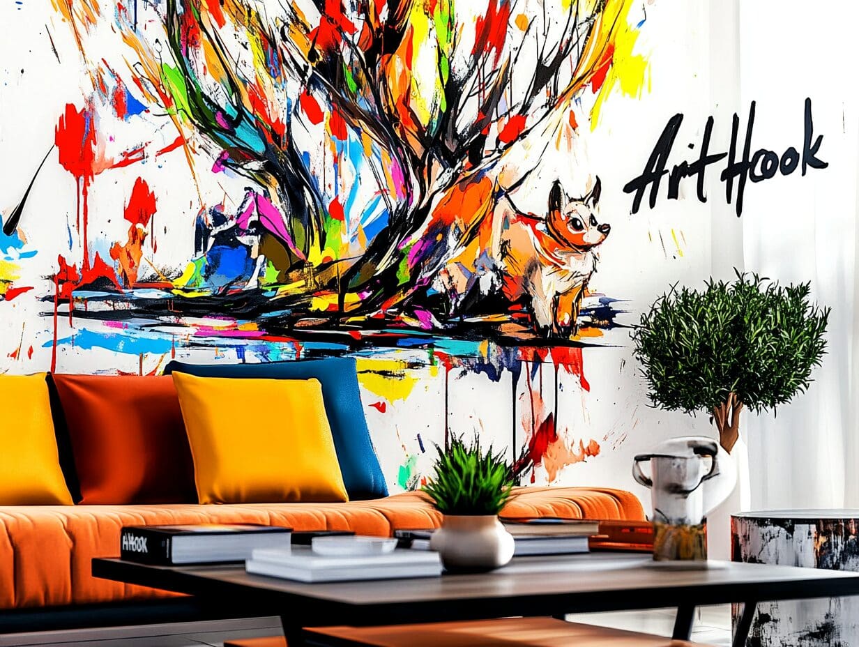 Художественное оформление стен в квартире: как создать уникальный интерьер, который вдохновляет и рассказывает вашу историю